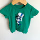 Green Whale Shape Top / 6-9m