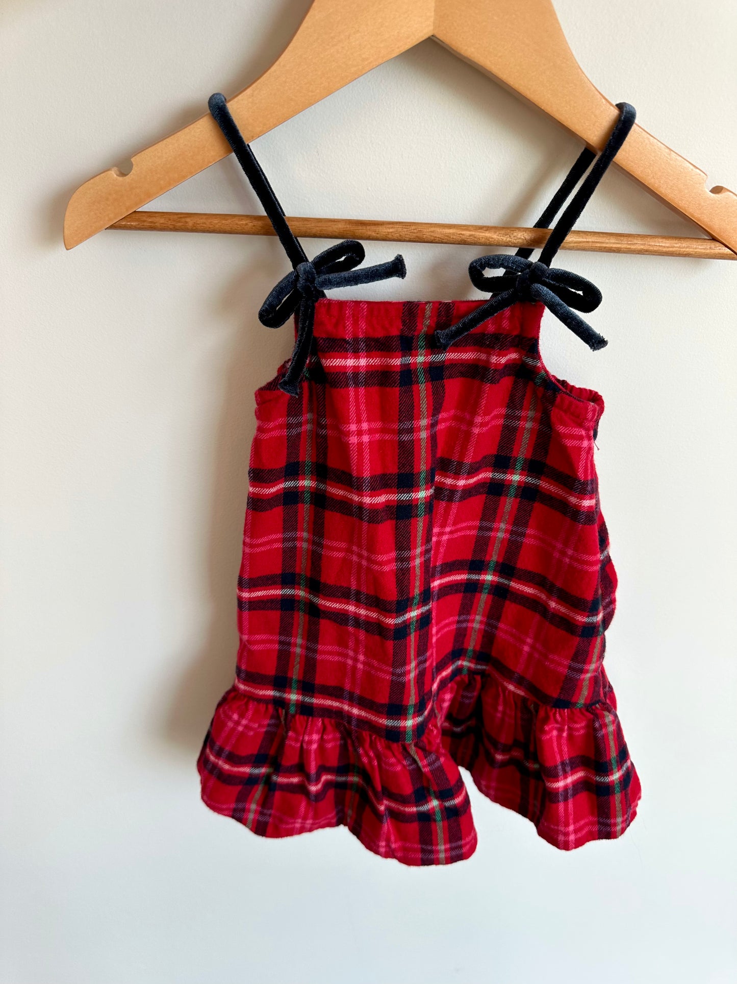 Plaid Tank Dress / 12-18m
