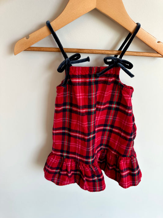 Plaid Tank Dress / 12-18m
