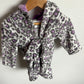 Animal Print Robe / 12-18m