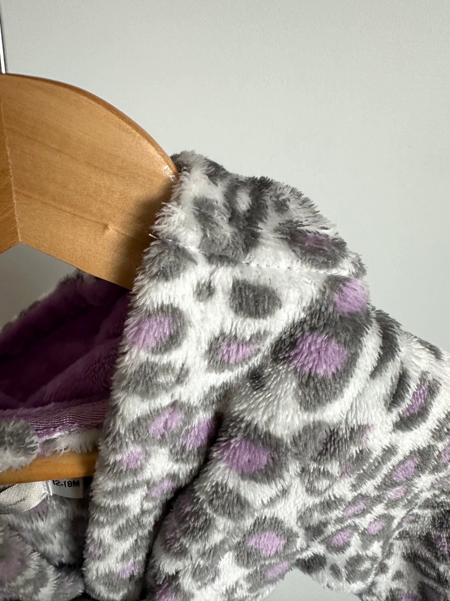 Animal Print Robe / 12-18m