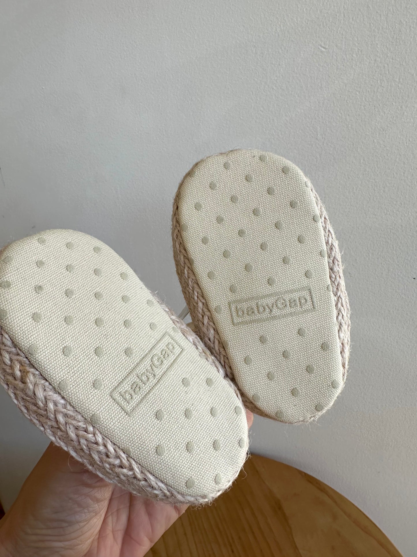 Gap Cream Crochet Sandals (With Tags) / 3-6m