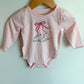 Pink Skates Bodysuit / 3-6m