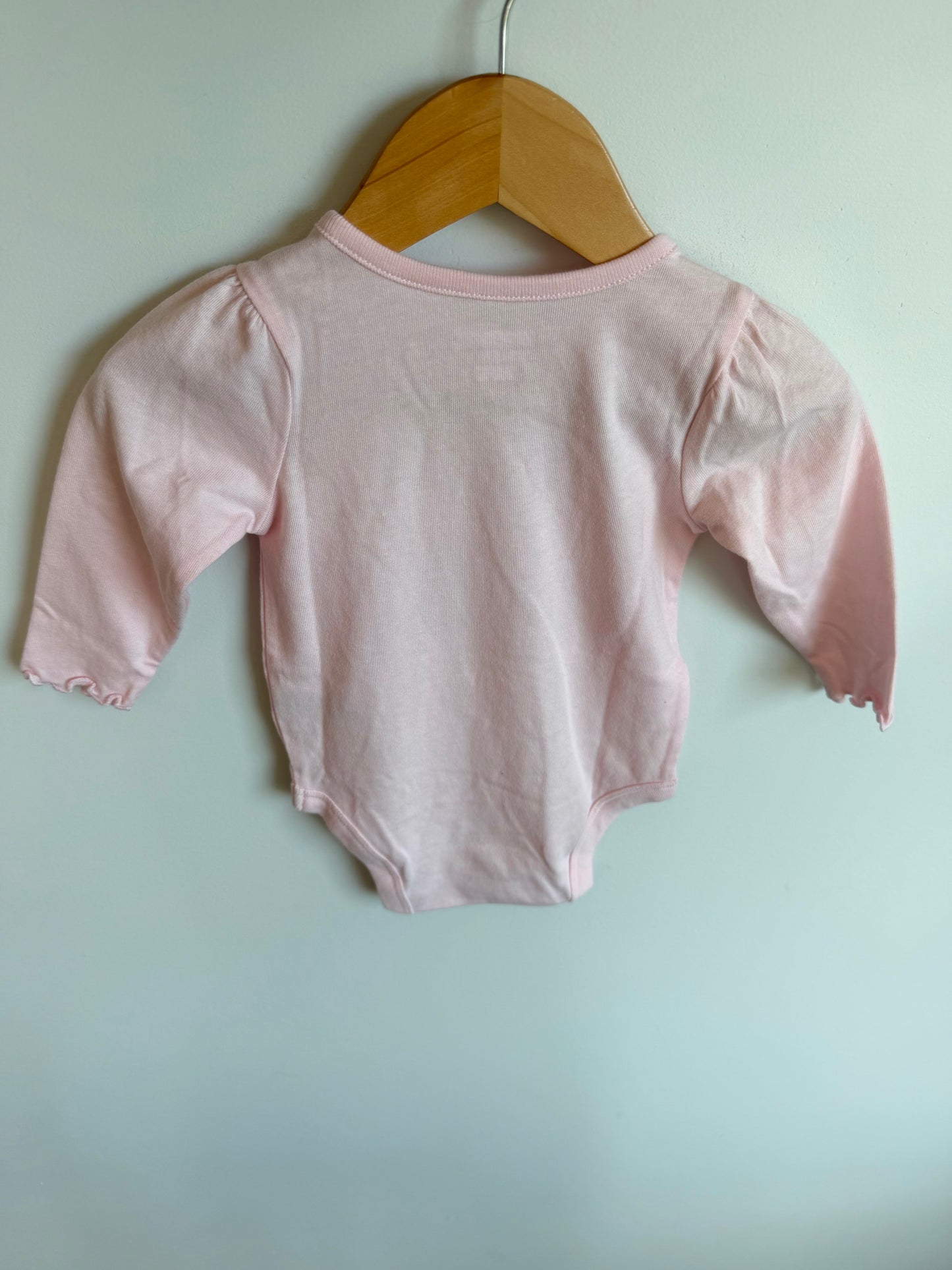 Pink Skates Bodysuit / 3-6m