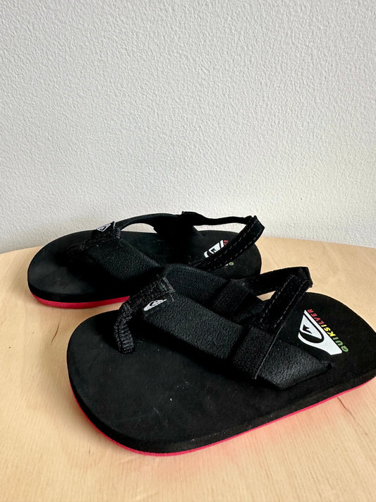 Quiksilver Flip Flops / Size 4 Toddler