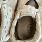 Heyfolks Leather Gold Dot Soft Sole Shoe / Size 4 Toddler