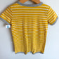 Yellow Striped Romper (With Tags) / 24m