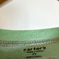 Dino Green Striped Footed Sleeper / 2T