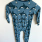 Orca Whale Blue Bamboo Sleeper / 18-24m