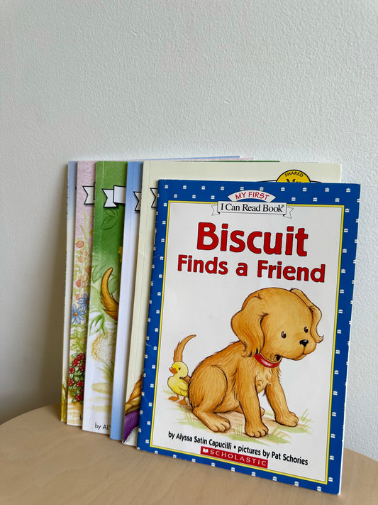 Set of 6 Biscuit My First Reading Softcover Books / 3-5 years