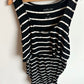 Nursing Striped Tank Dress / Small
