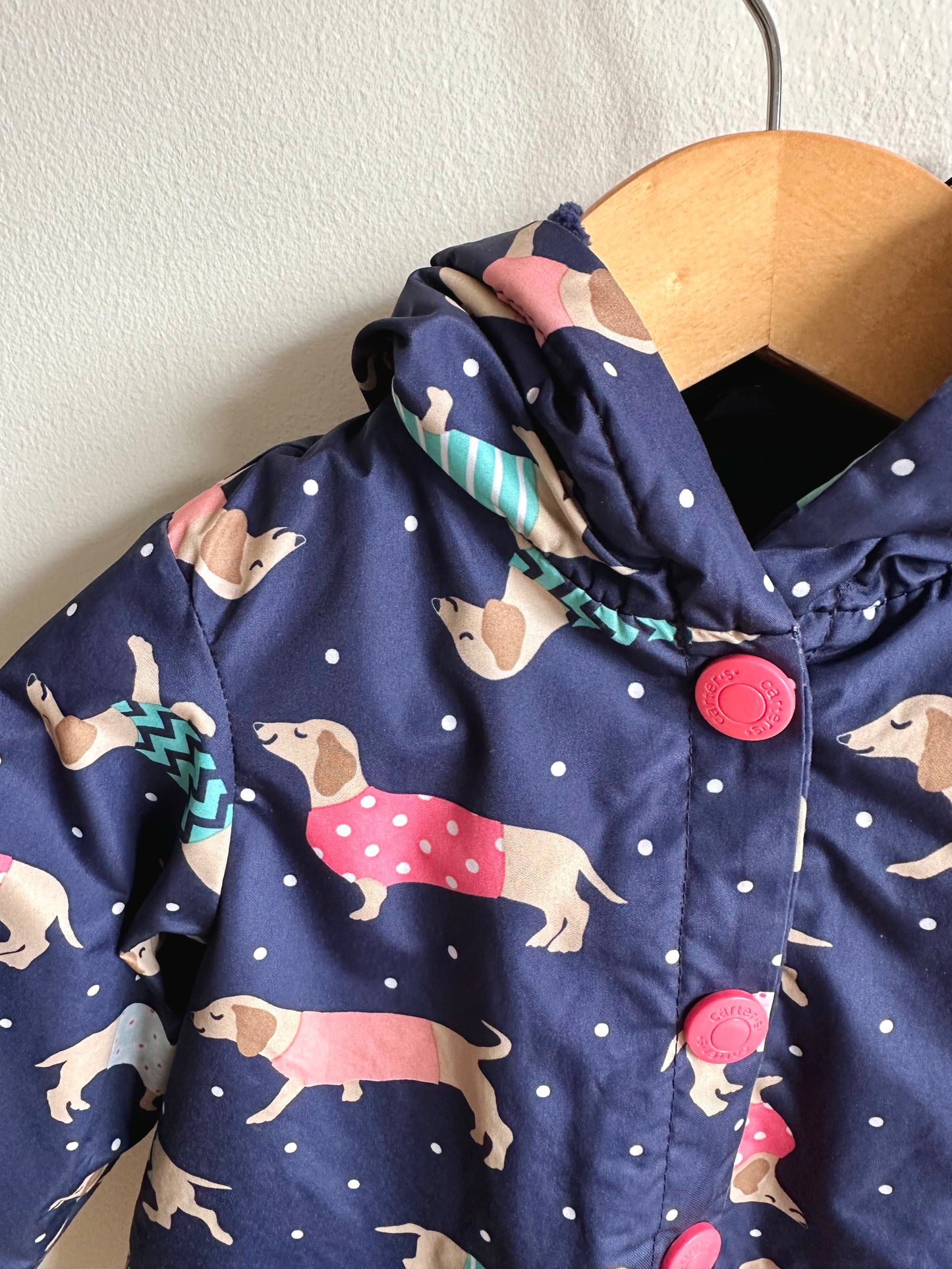 Navy Puppy Jacket / 2T