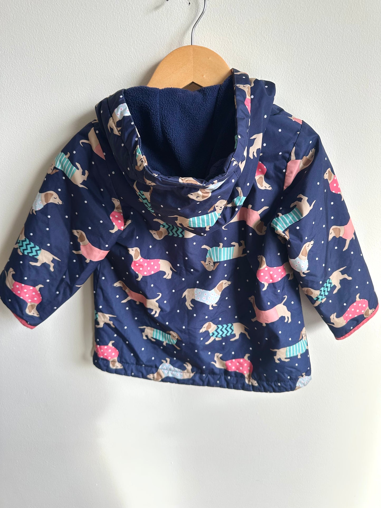 Navy Puppy Jacket / 2T