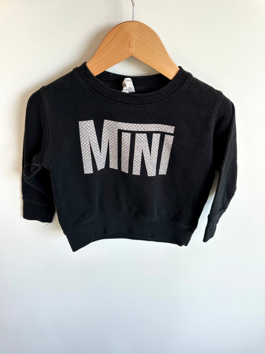 Mini Black Sweater / 2T