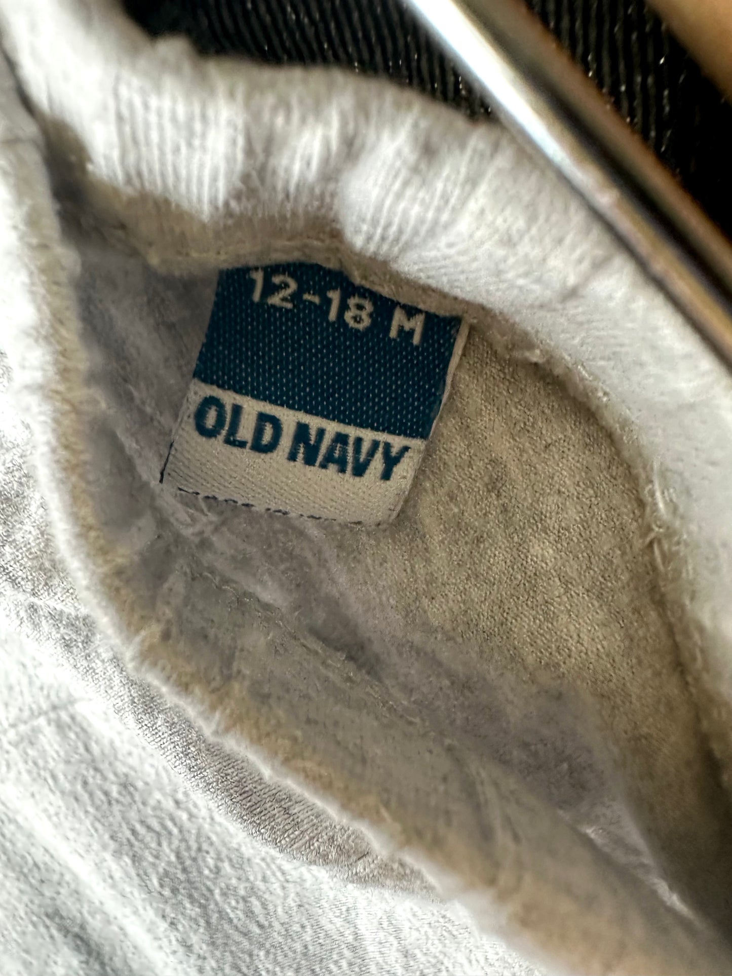 Grey Ruffle Bottom Leggings / 12m