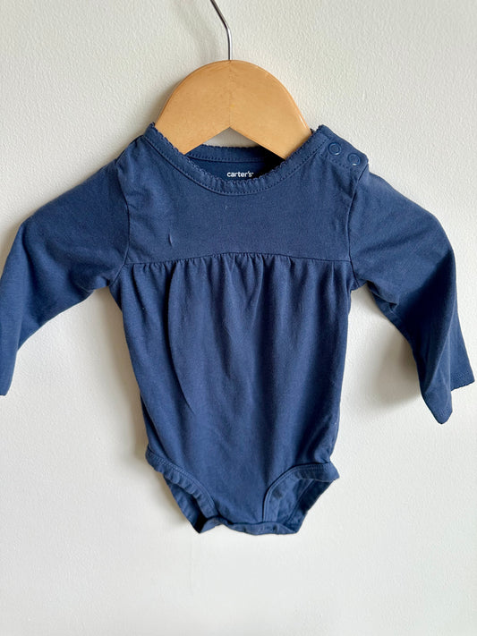 Navy Bodysuit / 6m