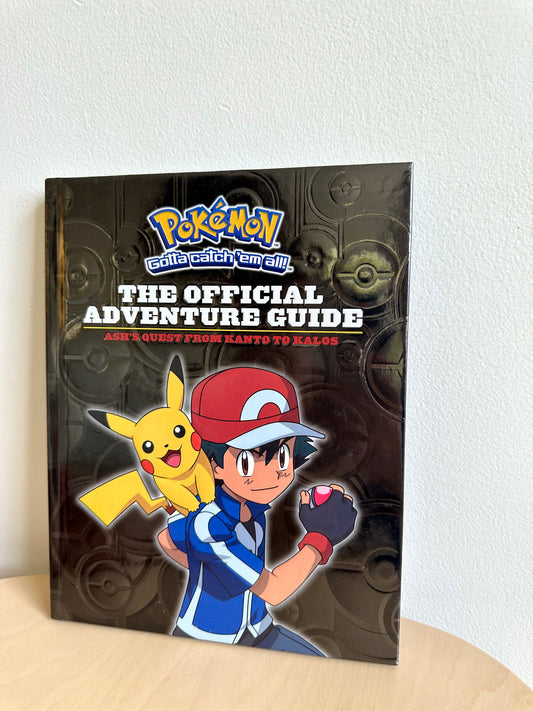 Pokemon Official Adventure Guide Hardcover Book (No Shipping) / 5+ years