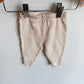 Tan Tapered Striped Pants / 3m
