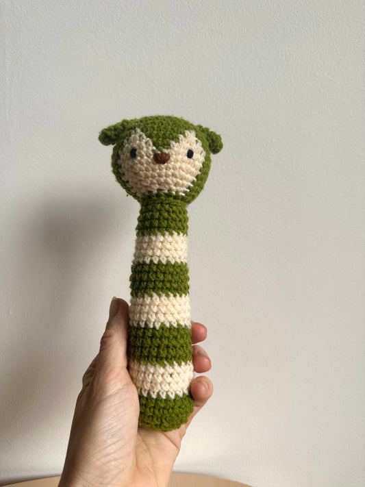 Striped Animal Rattle