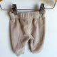 Tan Soft Pants / 0-3m
