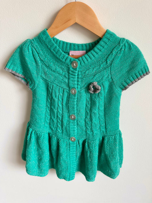 Green Knit Shirt / 4T