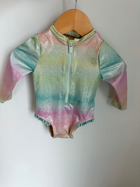 Mermaid Shimmer Swimsuit / 6-12m