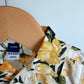 Tropical Linen Button Up T-Shirt / 6-12m