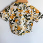Tropical Linen Button Up T-Shirt / 6-12m