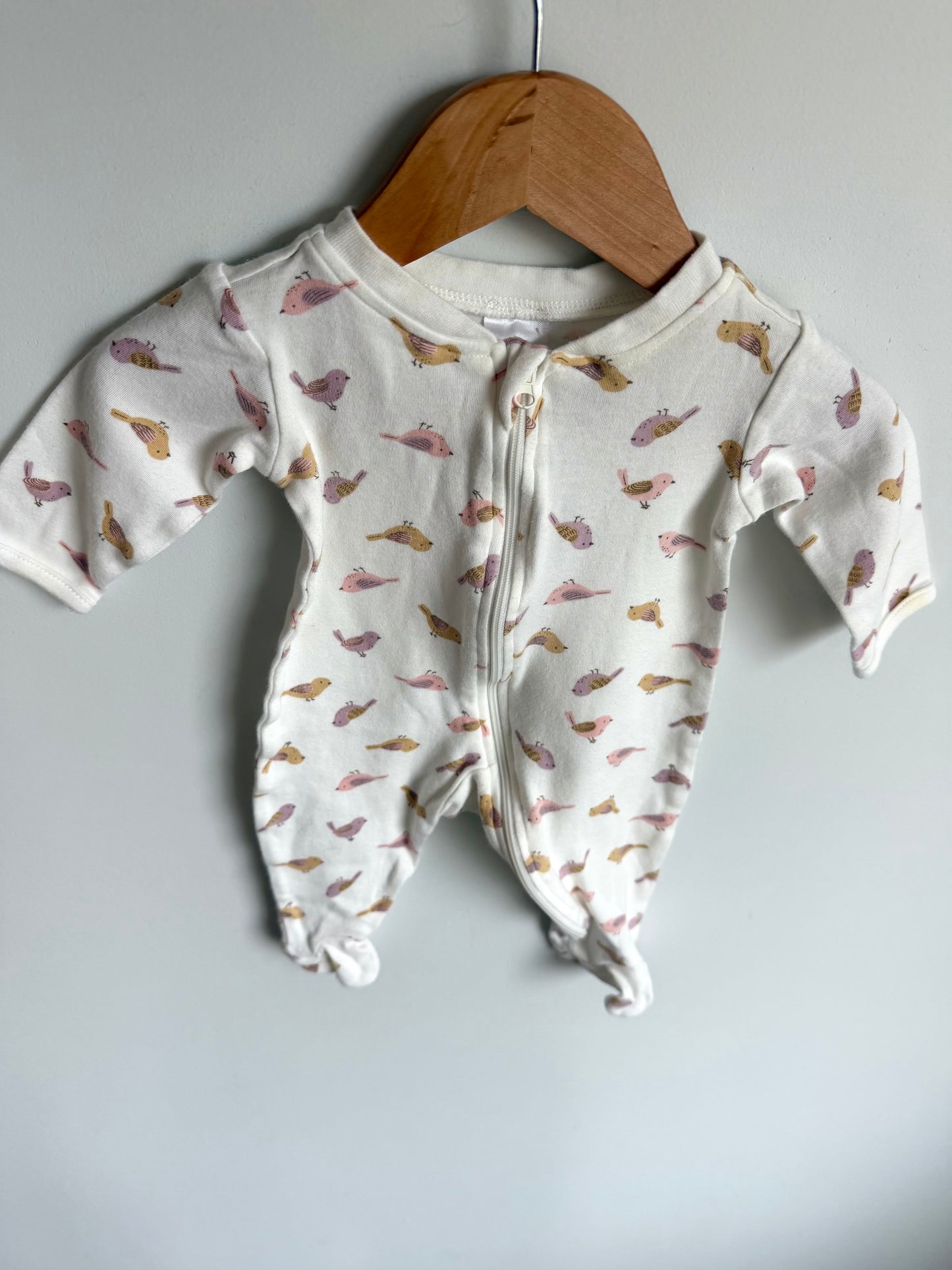 Bird White Sleeper / 0-3m