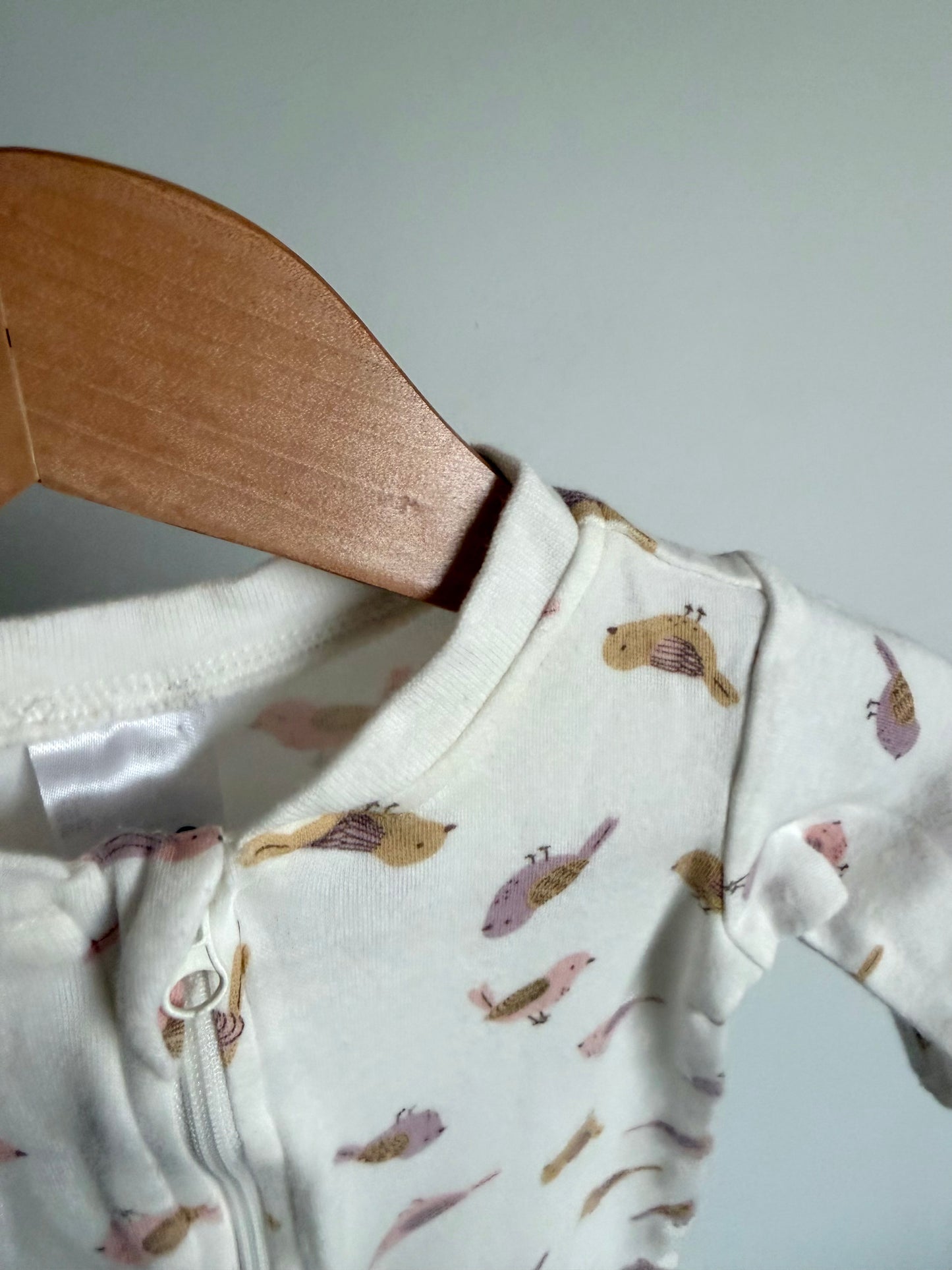 Bird White Sleeper / 0-3m