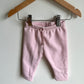 Gap Pink Fleece Pants / 3-6m