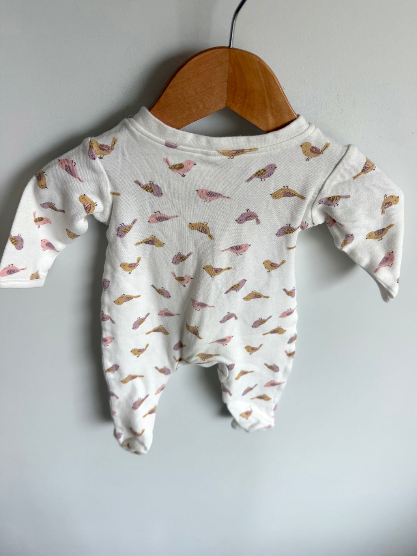 Bird White Sleeper / 0-3m