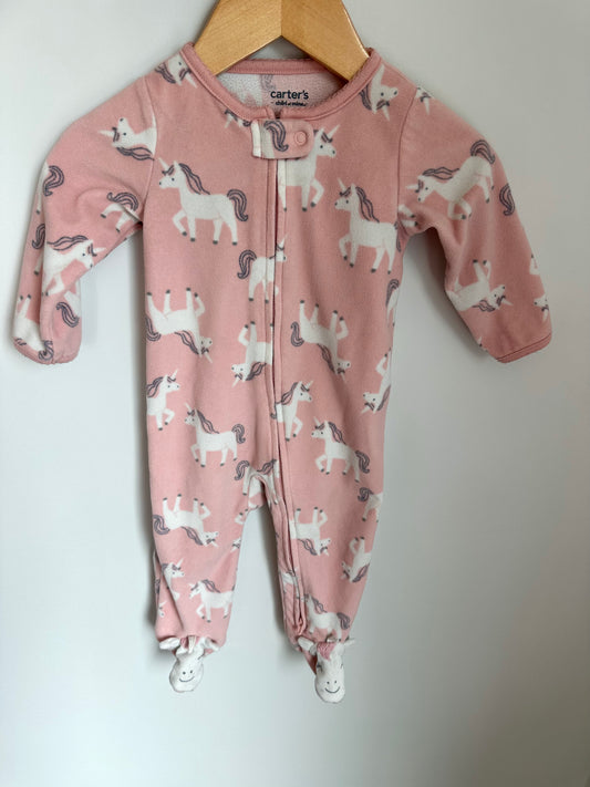 Unicorn Pink Sleeper / 6-9m