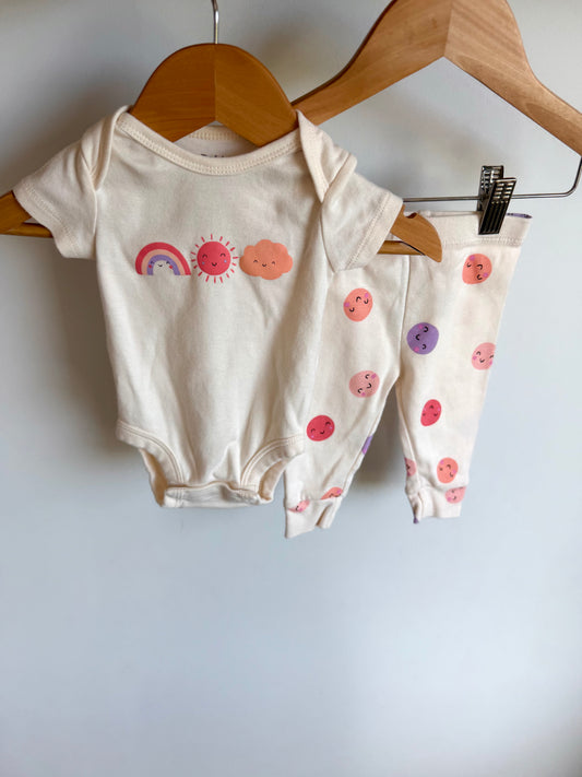 Weather Smile Bodysuit + Pants Set / 3m