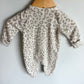 Animal Print Fleece Sleeper / 0-3m