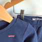 Levi Navy Top + Bottom Set / 24m