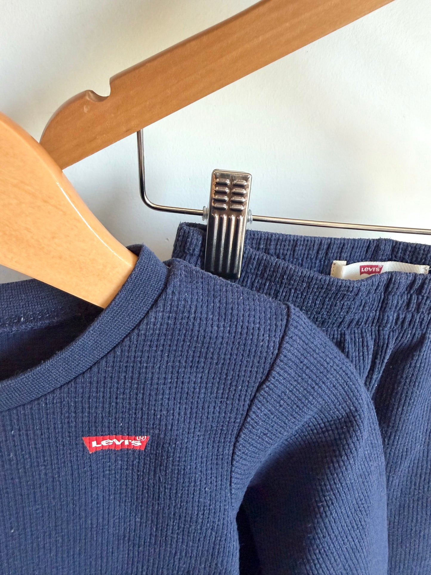 Levi Navy Top + Bottom Set / 24m