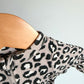 Animal Print Cotton Sleeper / 0m