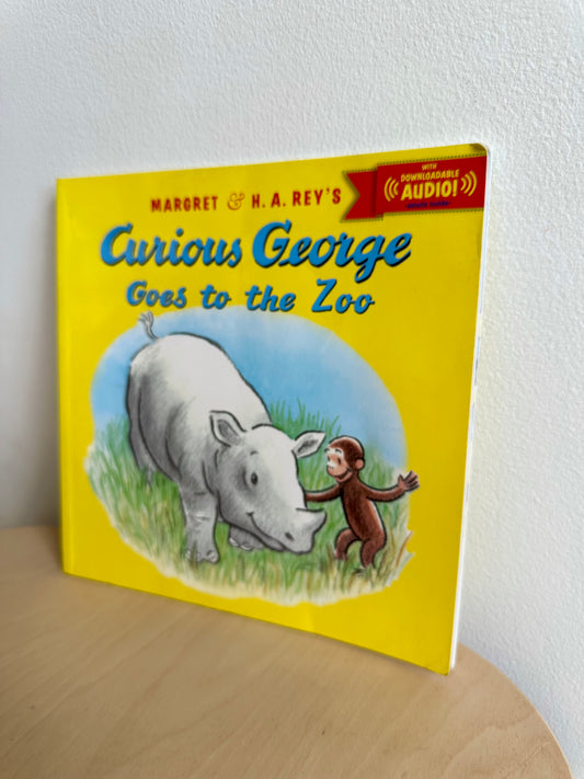 Curious George Goes to the Zoo Softcover Book / 0-4 years