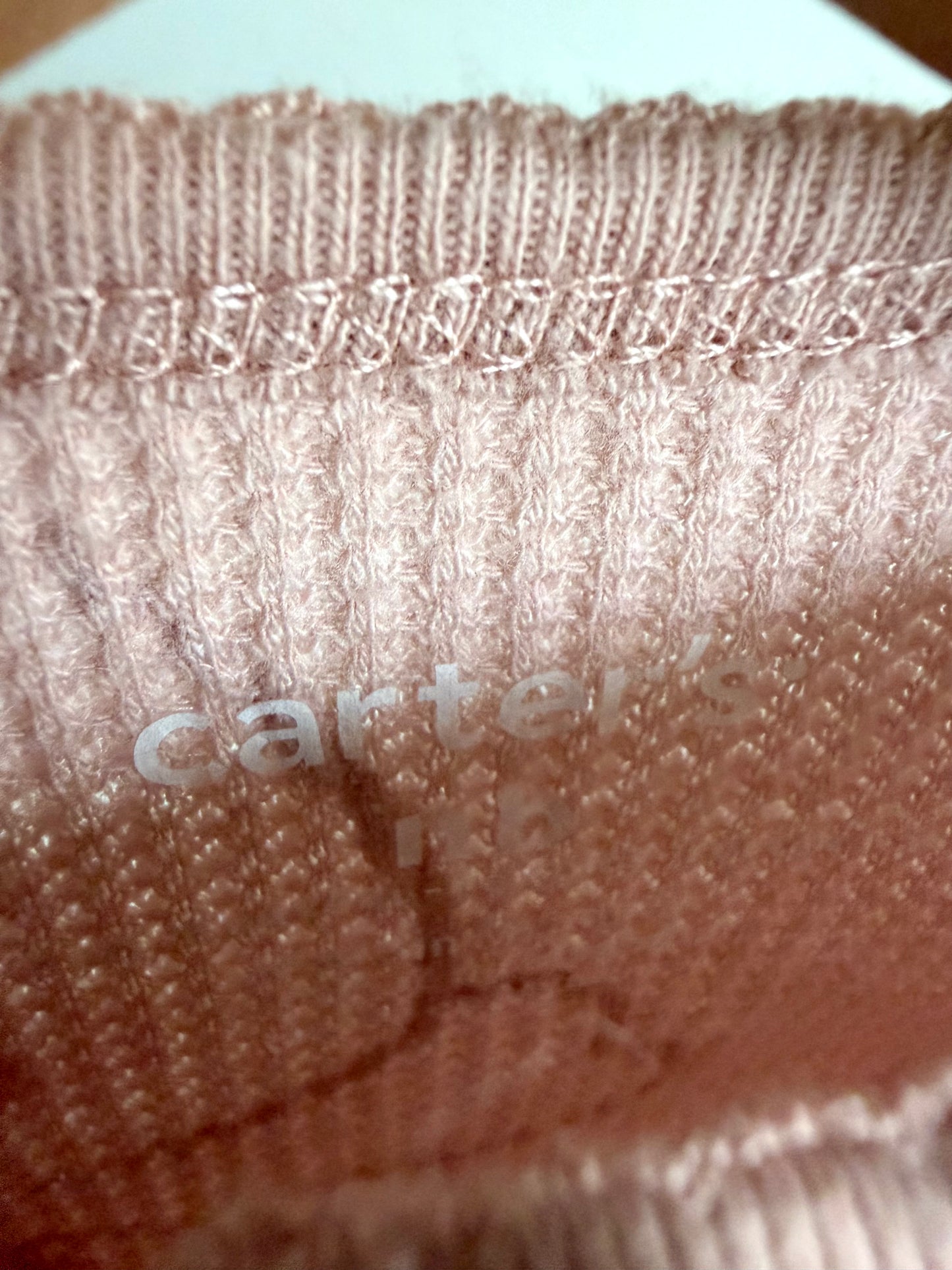 Butterfly Blush Waffle Sleeper / 0m