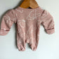 Butterfly Blush Waffle Sleeper / 0m