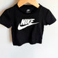 Nike Logo Black T-Shirt / 18-24m