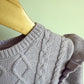Lavender Ruffle Sleeve Sweater / 12m