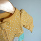 Snail Yellow 2 Way Zipper Sleeper / 0m