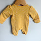 Snail Yellow 2 Way Zipper Sleeper / 0m