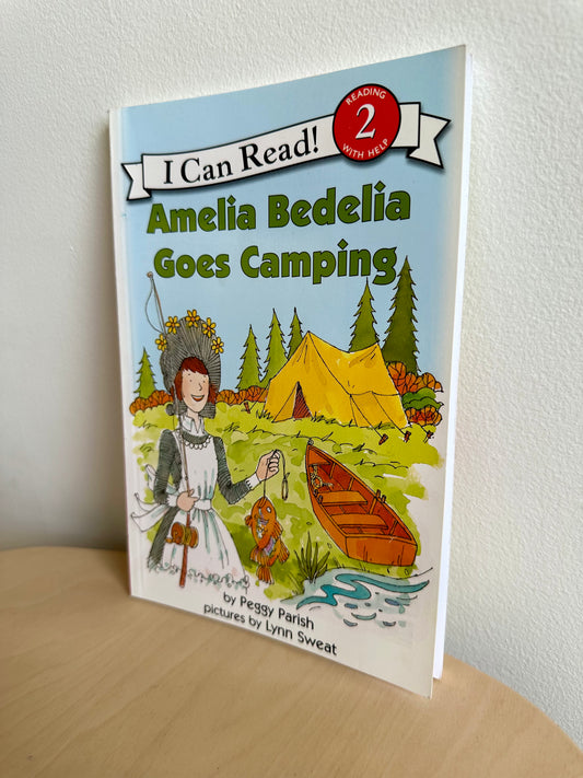 Amelia Bedelia - Goes Camping (Level 2) Softcover Book / 2-5 years