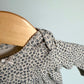 Animal Print Sleeper Gown / 0m