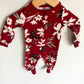 Red Sleeper with White Flowers / 0m