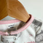 Hedgehog White Fleece Sleeper / 12m