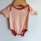 Pastel with Dark Trim Bodysuit / 3-6m